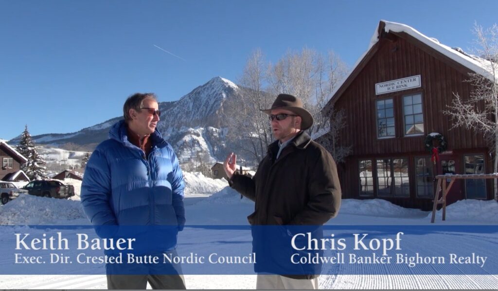 Chris Kopf interviewing Keith Bauer